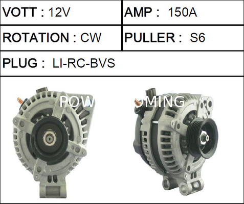 Alternator 104210-0430 LANDROVER